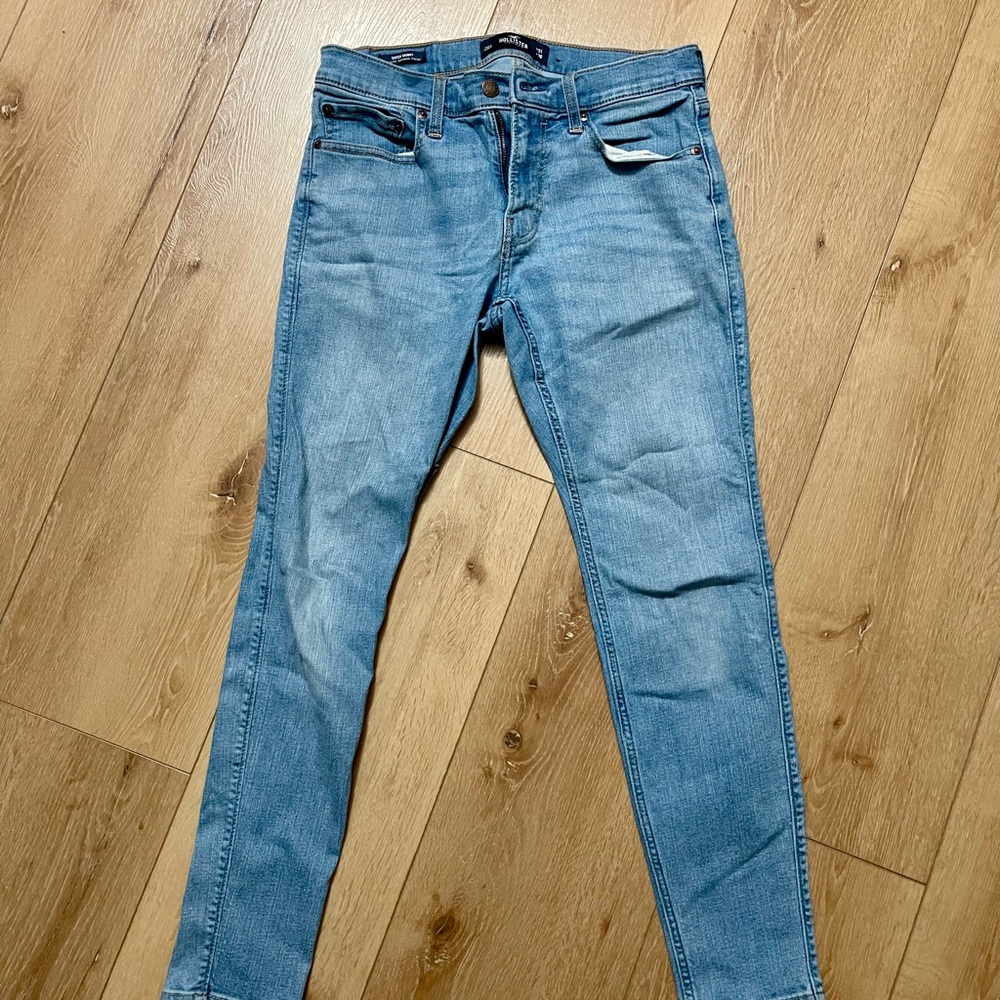 Hollister Super Skinny Blue Jeans